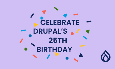 Drupals 25th anniversary